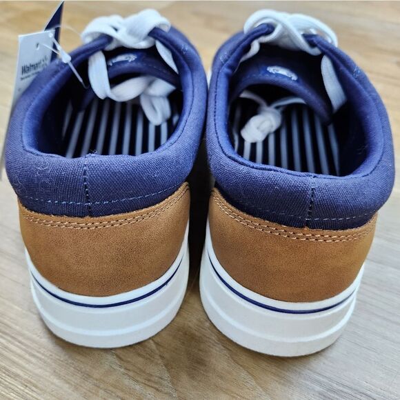 🔹️NWT Chaps Blue Chace Canvas Lace-up Sneakers Men's 7.5 - Picture 6 of 13